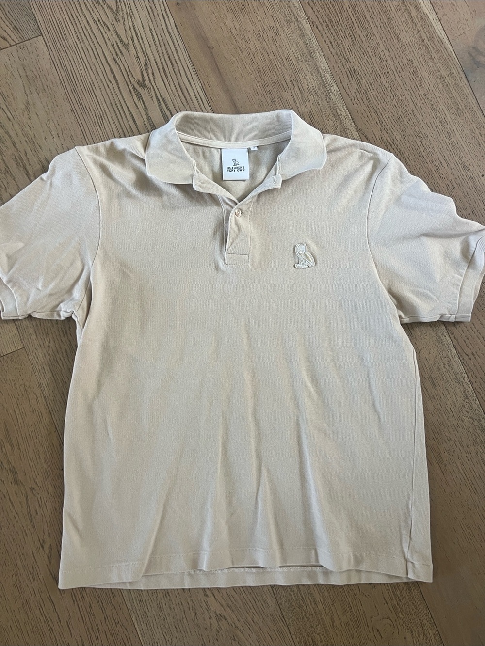 OVO October’s Very Own off-white polo. Worn once. Perfect condition. Men’s M.